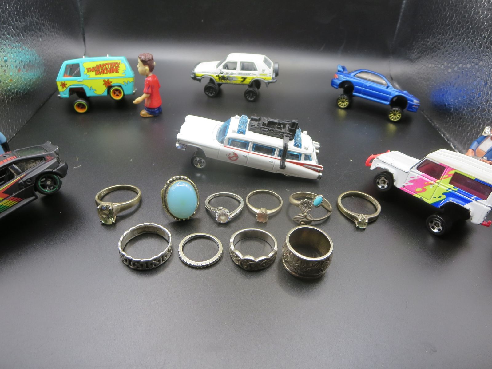Beautiful vintage sterling silver rings