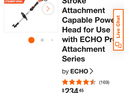Echo broom/w brush atch