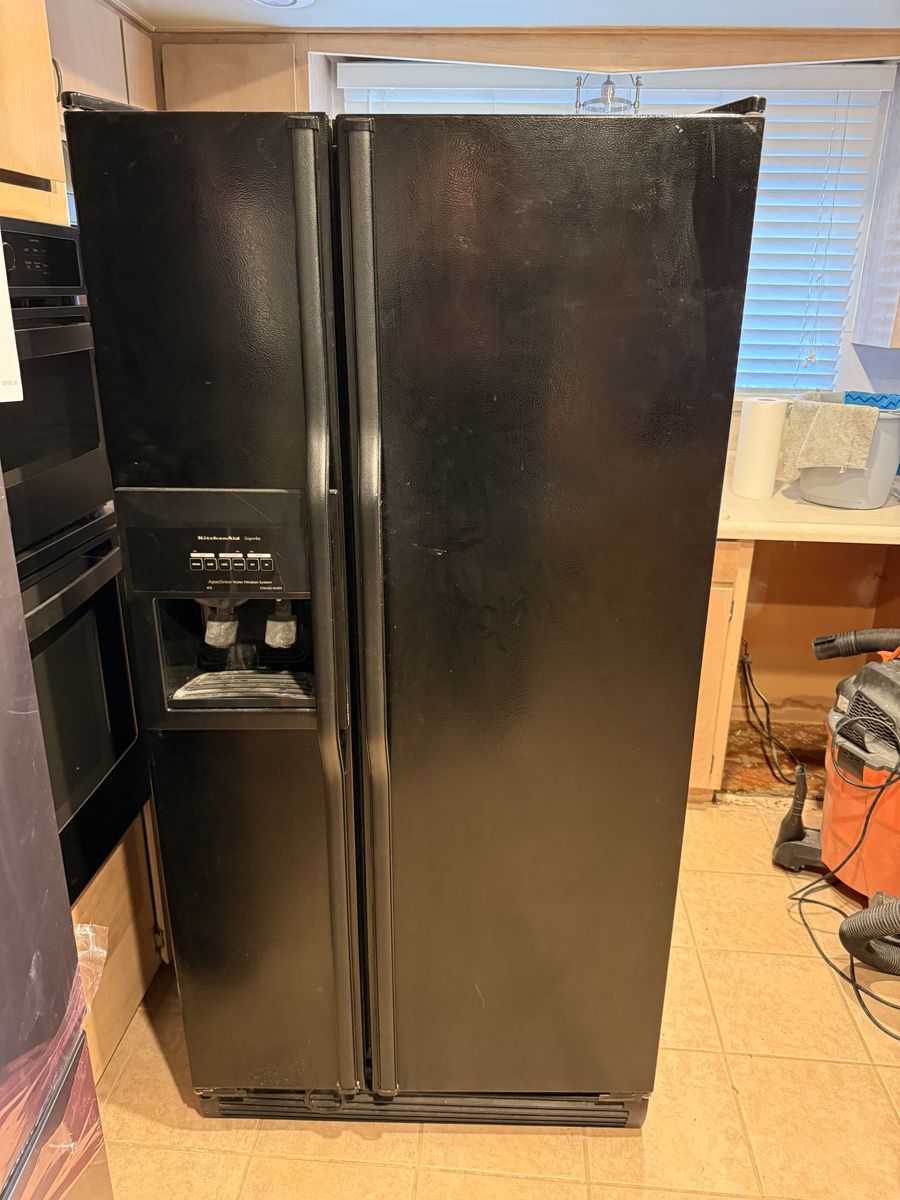KitchenAid Black Refrigerator/Fridge