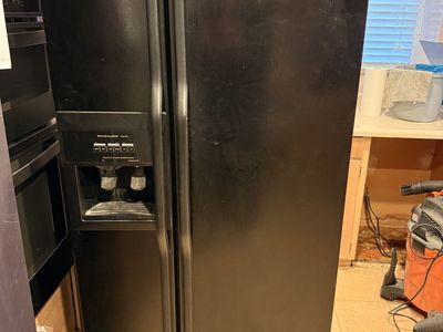 KitchenAid Black Refrigerator/Fridge