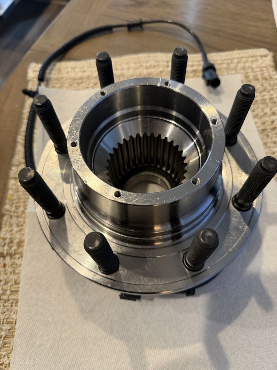 Wheel bearings & hub assembly.