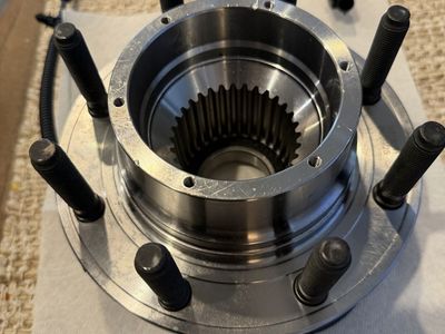 Wheel bearings & hub assembly.