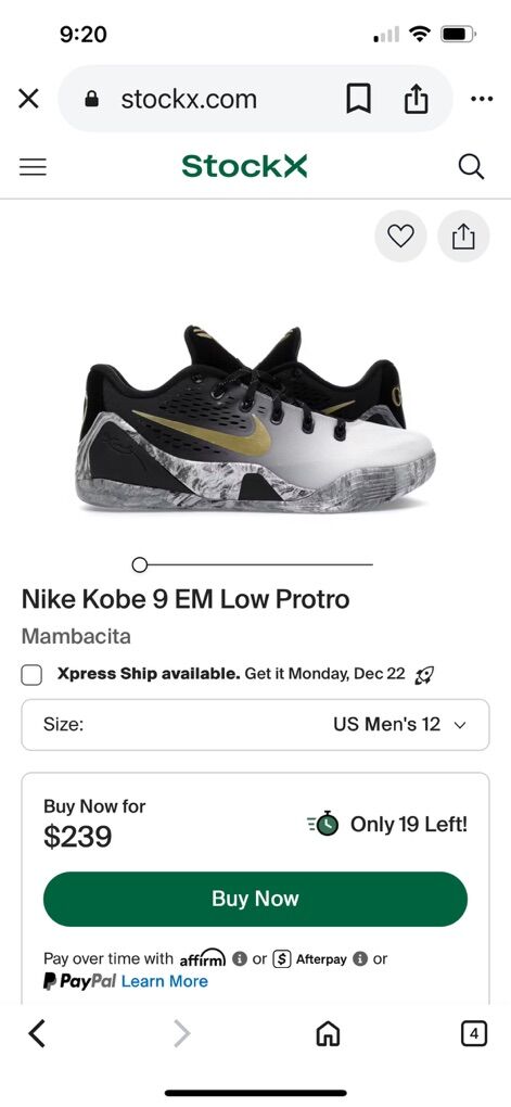 New Kobe IX Wlite Low Protro Basketball Shoes Gole