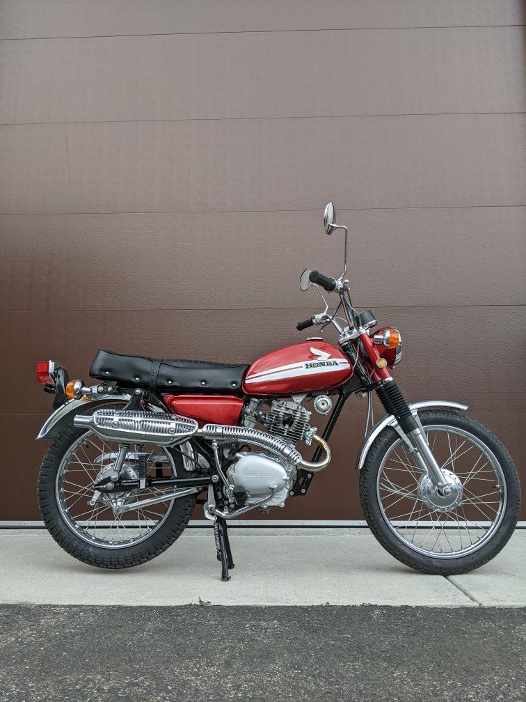 1970 Honda CL 100 Scrambler