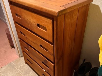 IKEA Hurdal 4-Drawer Dresser – Solid Pine
