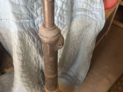 Vintage Cast Iron Cobbler Shoe Last Stand Anvil Foot Rest Tool