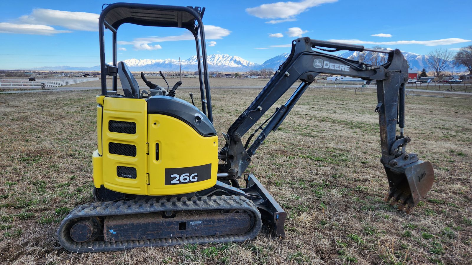 John Deere 26G Mini-Excavator