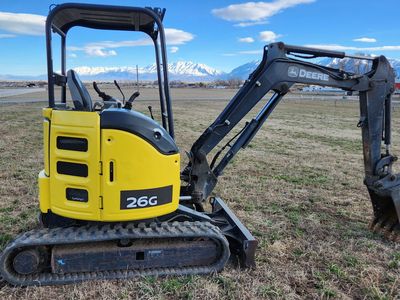 John Deere 26G Mini-Excavator