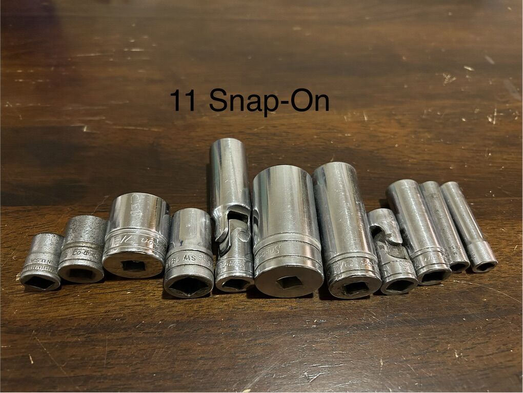 Sockets: Craftsman USA, Snap-On, Etc.