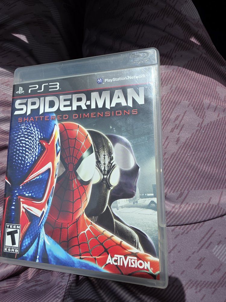 Ps3 Spiderman shattered Dimensions CIB