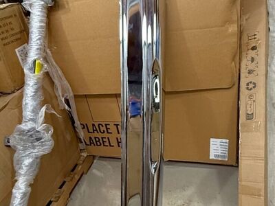 New 57 Chev Station Wagon Rear Center Bumper