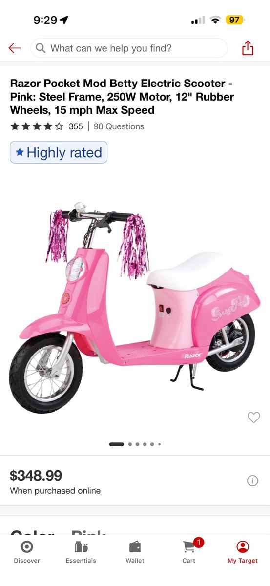 BRAND NEW Razor Pocket Electric Scooter