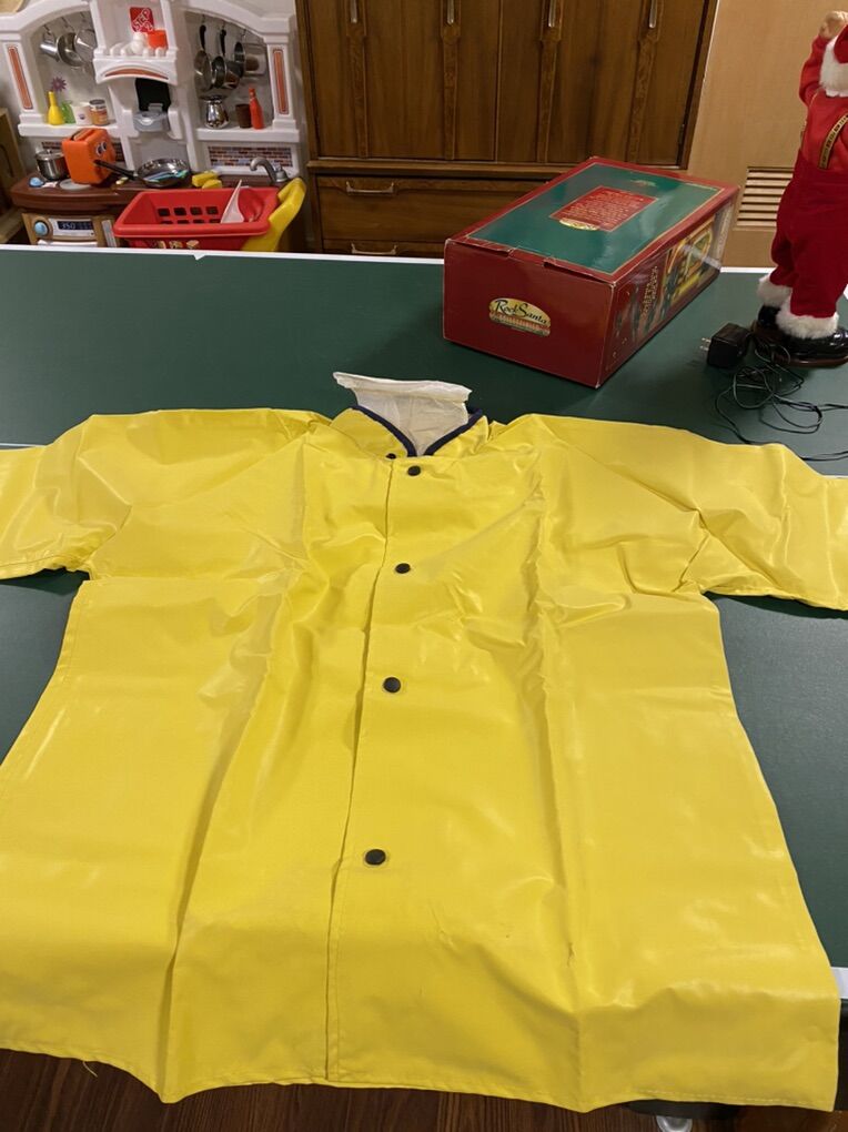 Yellow Rain Safety Jacket