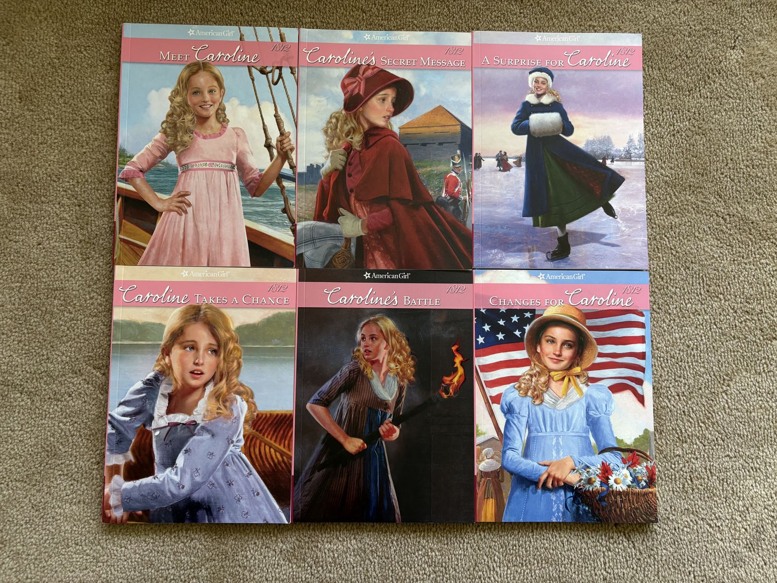 American Girl Caroline Story Books