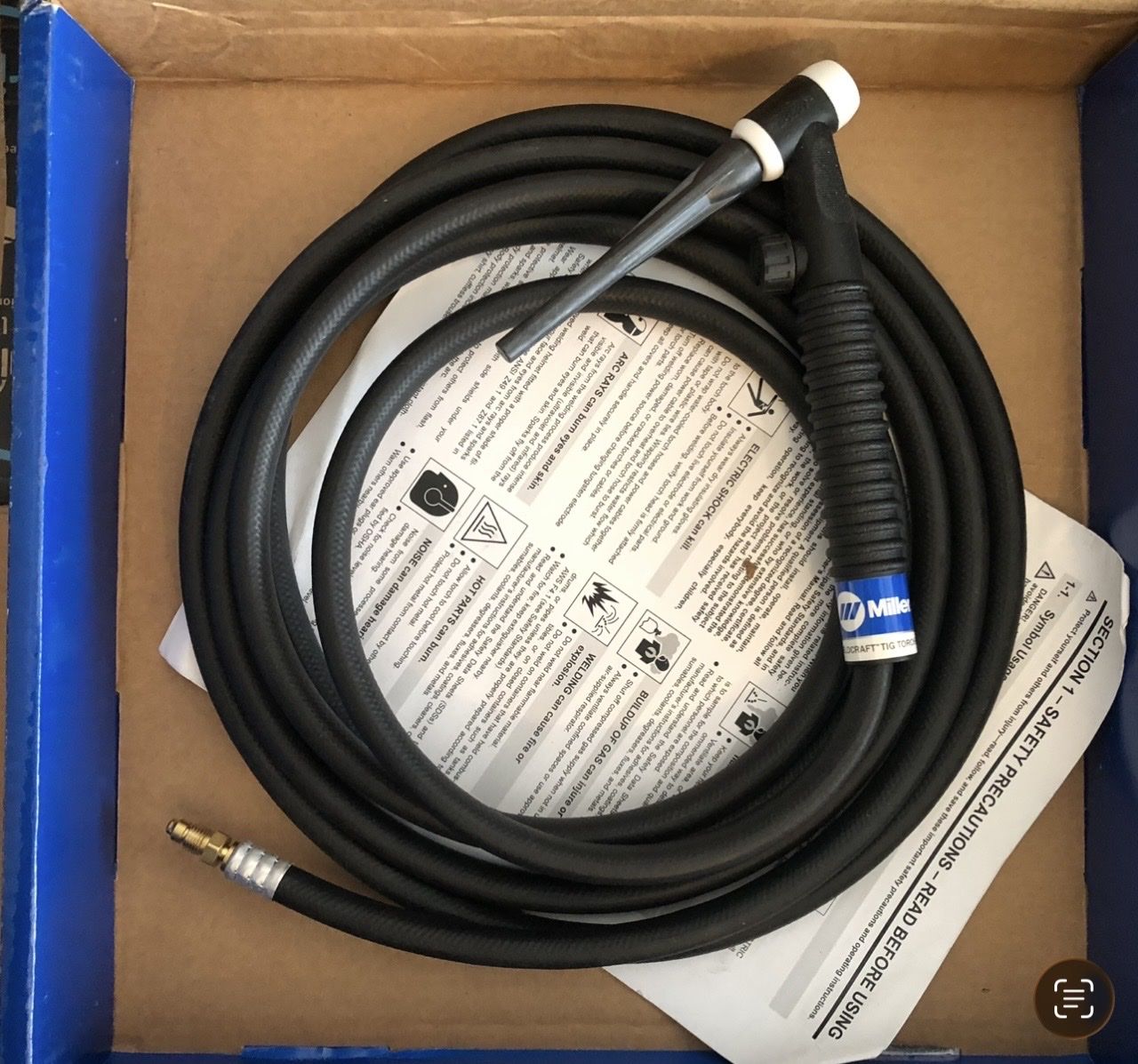Miller Weldcraft A-150 Tig Welding Torch