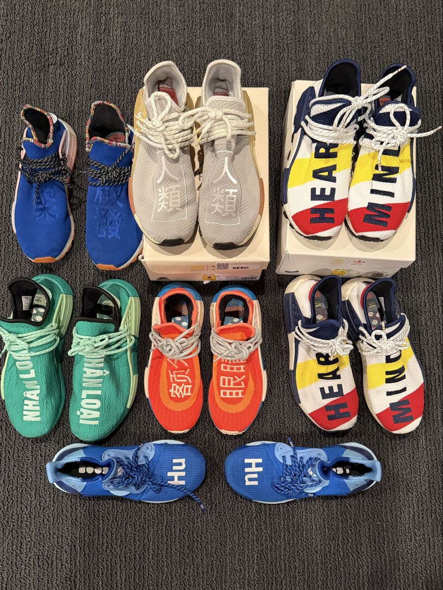 Adidas Pharrell Williams NMD Human Race Sneaker Collection Bundle
