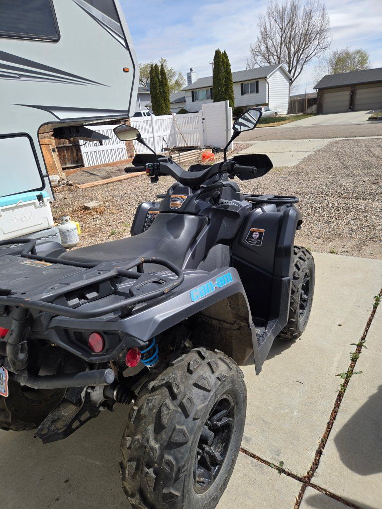 Can-Am ATV Black Utility Quad