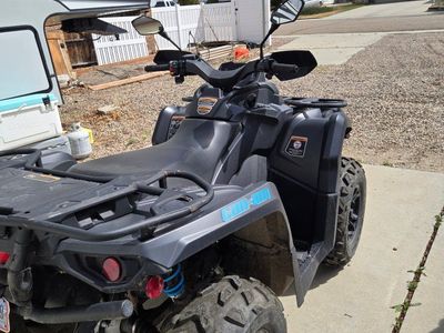 Can-Am ATV Black Utility Quad