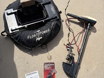 Minn Kota Float Power Trolling Motor With Extra Prop and BW Sports Power Float Tube