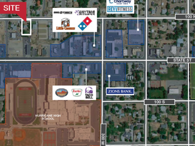 Commercial zoned house; 481 W 100 N; Hurricane Utah