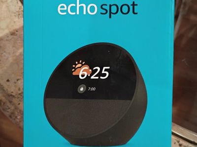 Amazon Echo Spot Smart Display with Alexa - Black, New in Box, Sealed