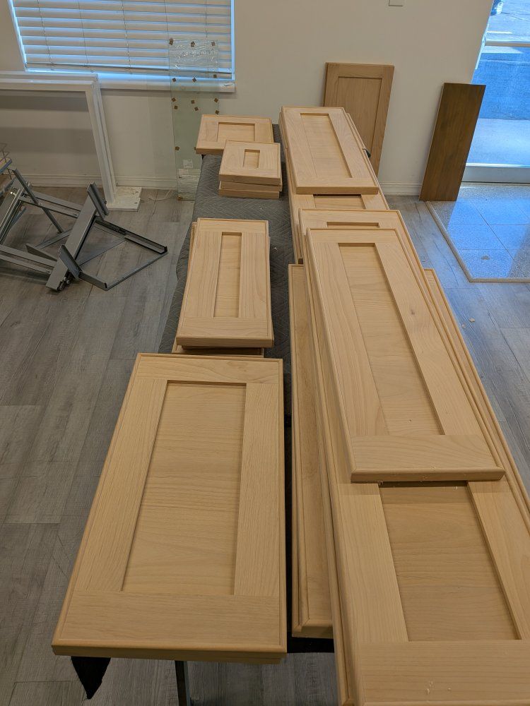 Cabinet doors, various