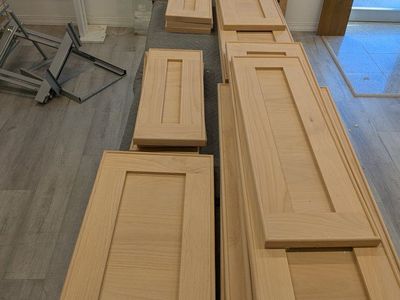 Cabinet doors, various