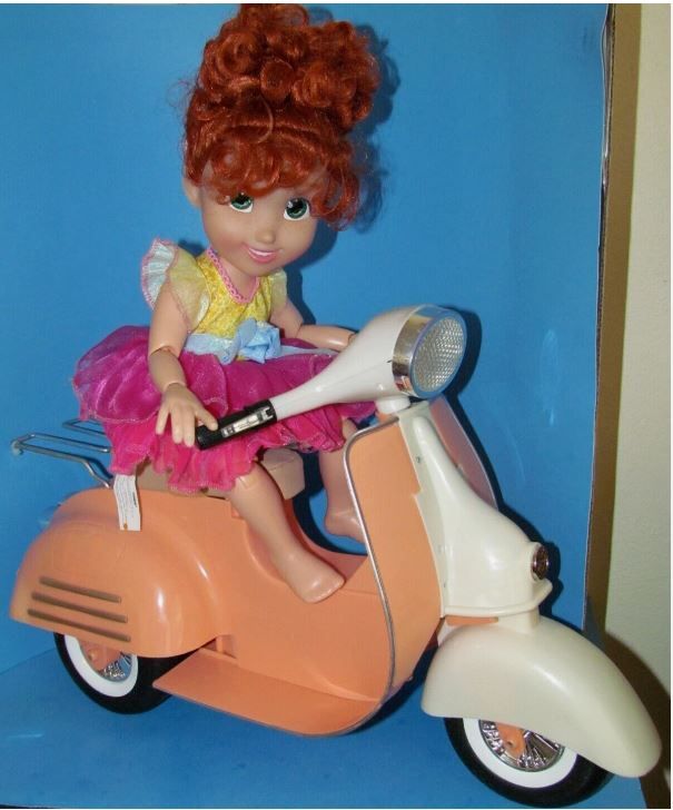 Our Generation Peach Scooter Fits 18" Dolls/My Friend Fancy Nancy Doll L@@K