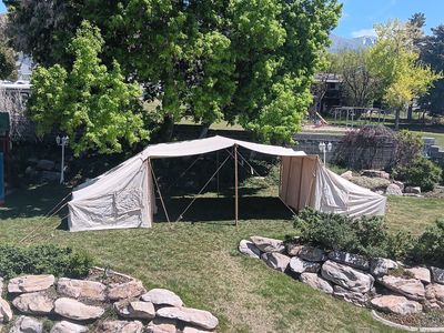 Deluxe Canvas Wall Tent