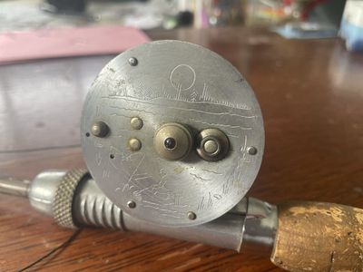 1940s Vintage Fishing Pole/ Wall Hanger