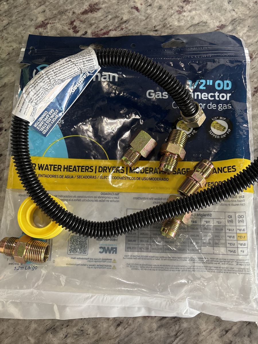 Gas Connector And Parts