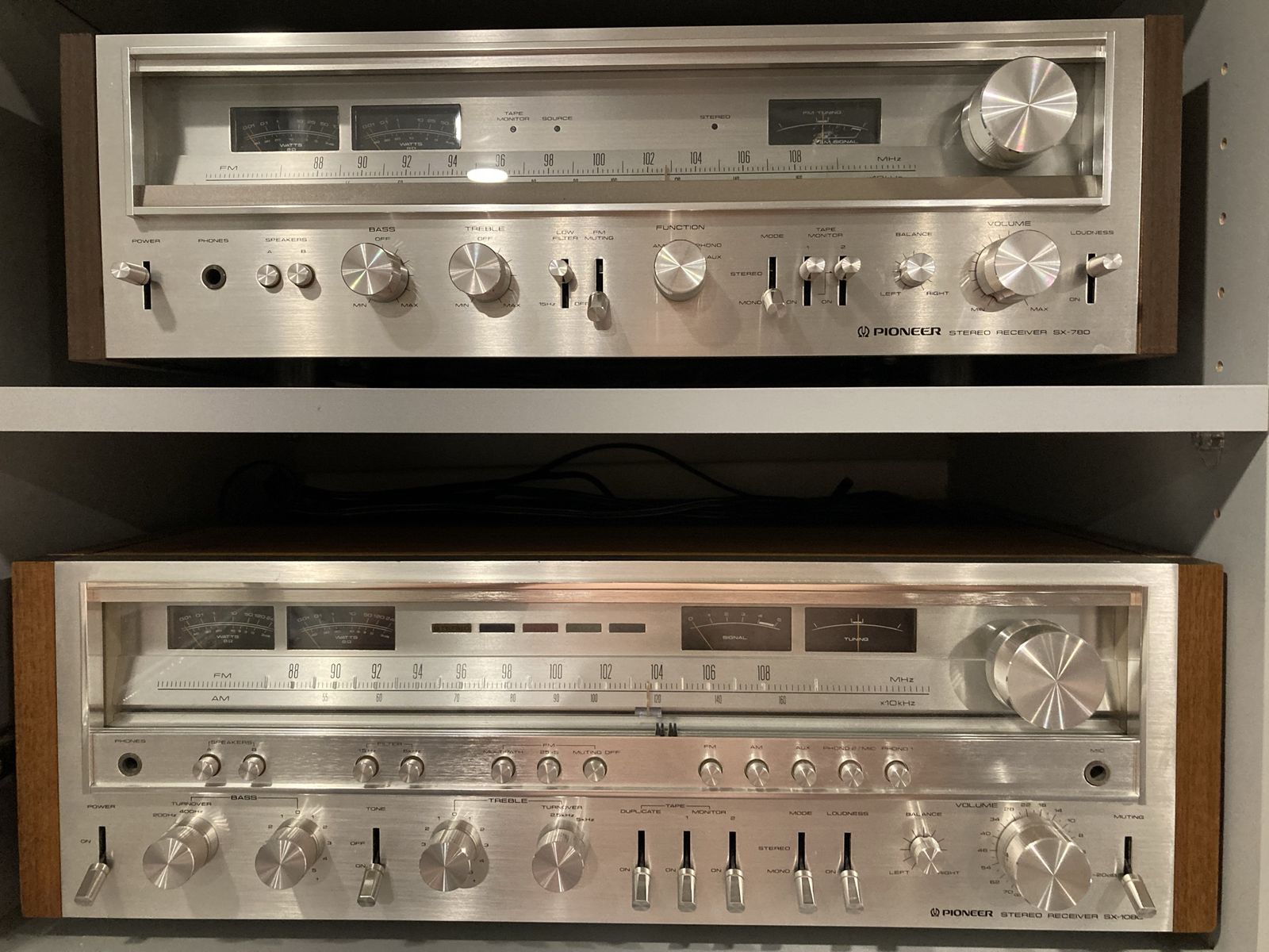 WANTED: Full Restoration of Vintage Pioneer SX-780, SX-1080 Stereo Receivers