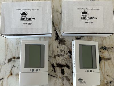 SunTouch SunStat Pro Programmable Floor Thermostat