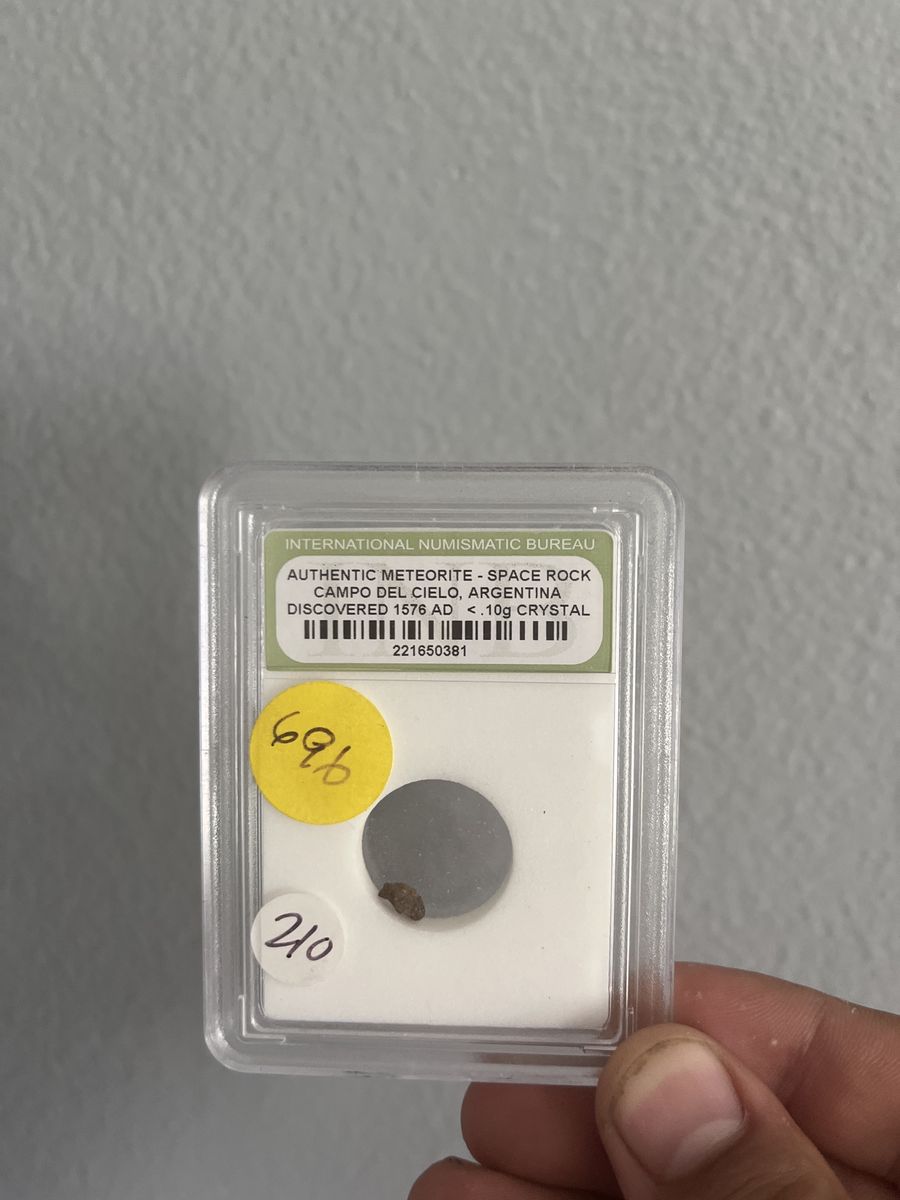 Authentic meteorite discovered 1576 AD Argentina