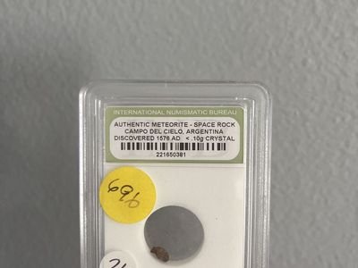 Authentic meteorite discovered 1576 AD Argentina