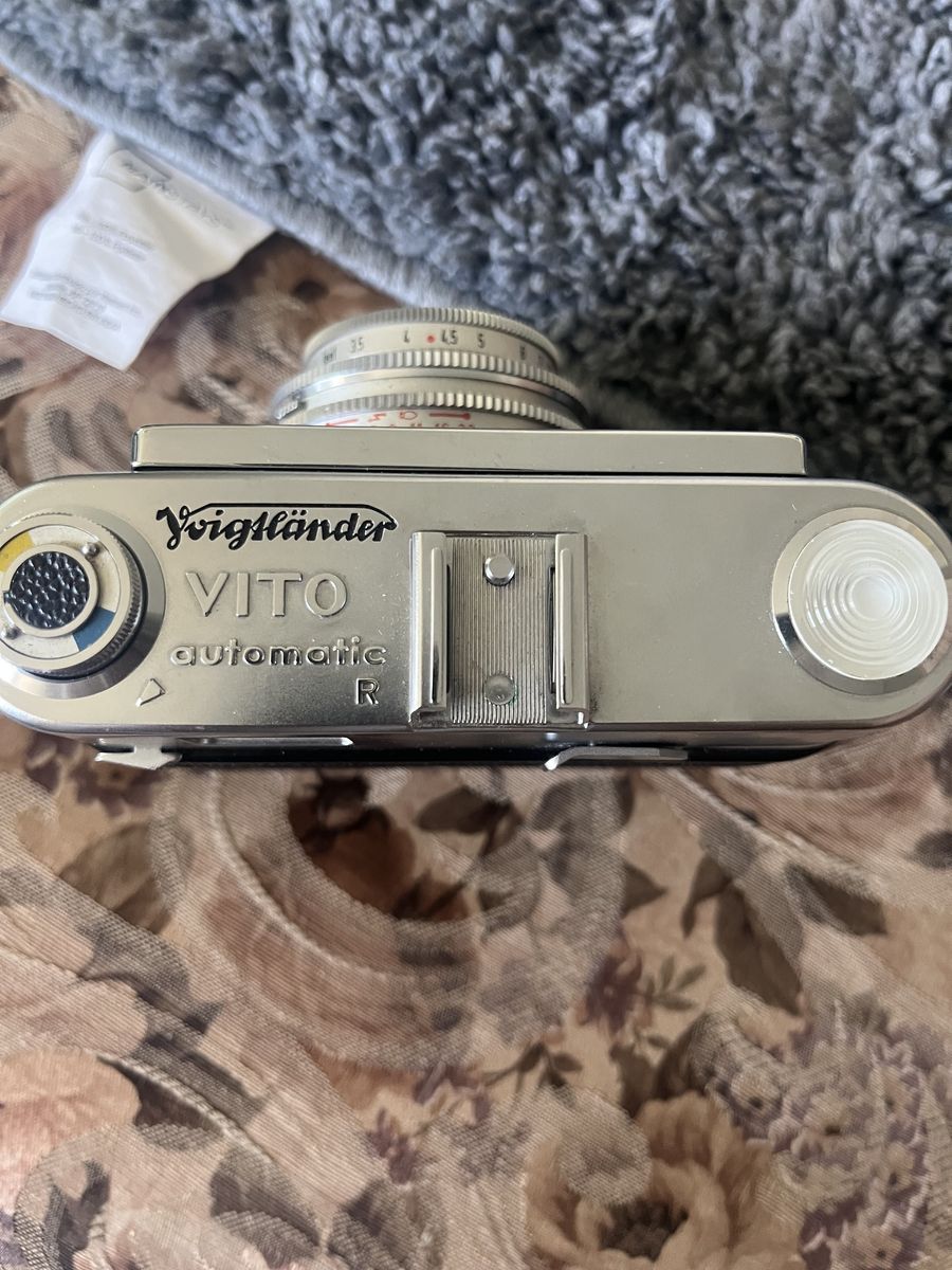 Voigtländer Vito Automatic R 35mm Rangefinder Camera – Lanthar 50mm f/2.8 Lens