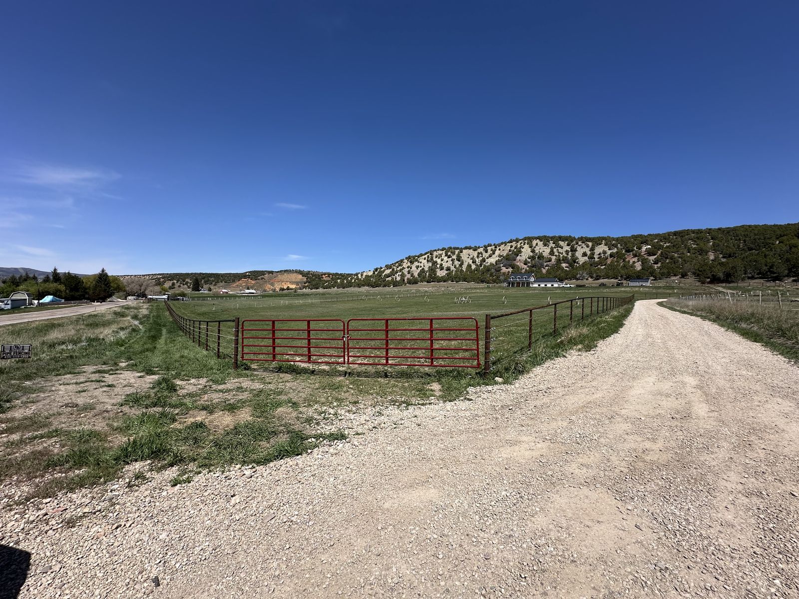 Pipe fence