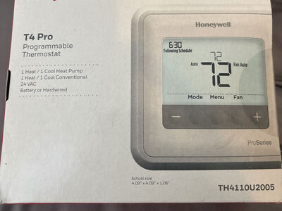 Honeywell Home T4 Pro Programmable Thermostat