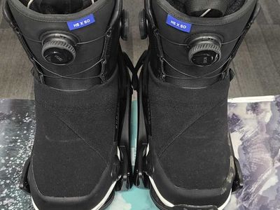 Used Burton Highshot X Step-on Snowboard Boot+Binding Womens 7.5