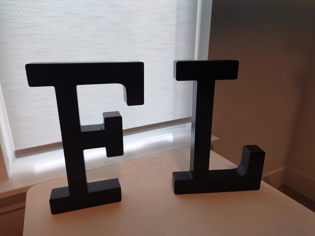 Hobby Lobby Letters "F" & "L"
