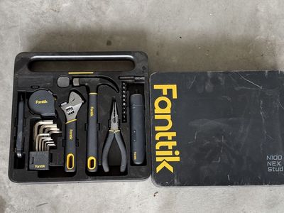 Fanttik N100 NEX Tool Set with Case - Hammer, Pliers, Wrench, Bits