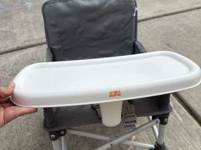 Bright Starts Portable Baby Booster Seat with Tray
