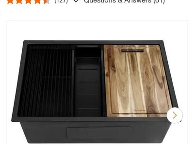 New Glacier Bay Kitchen Sink