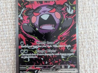 Morpeko Ex Special Illustration Rare
Pitch Black
Pokemon TCG 3 117/084