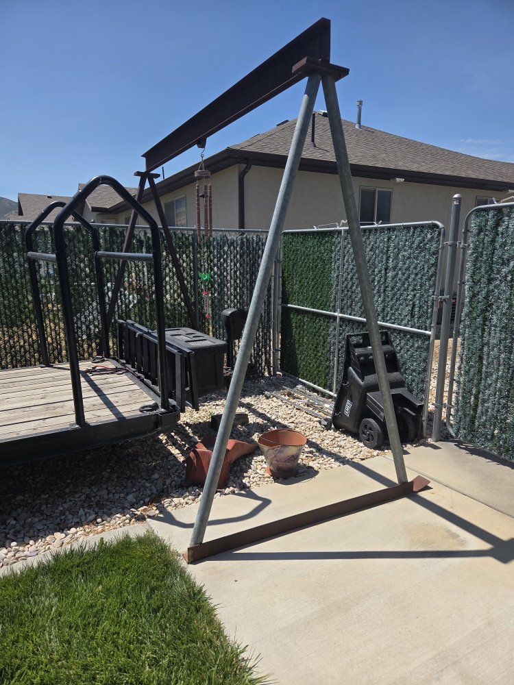 A frame hoist