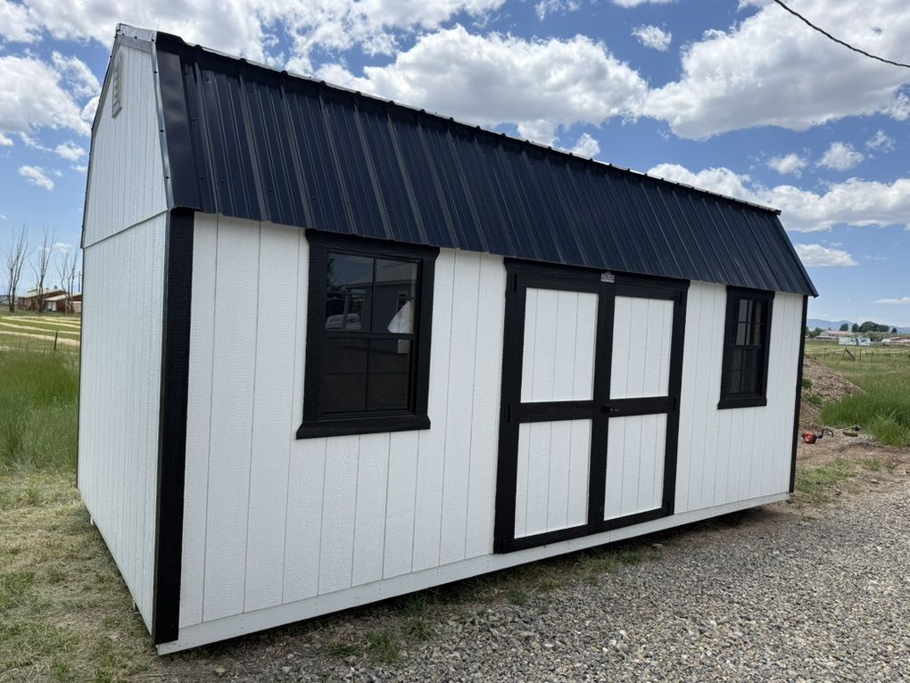 Power & Lights! 10x20 Lofted Barn