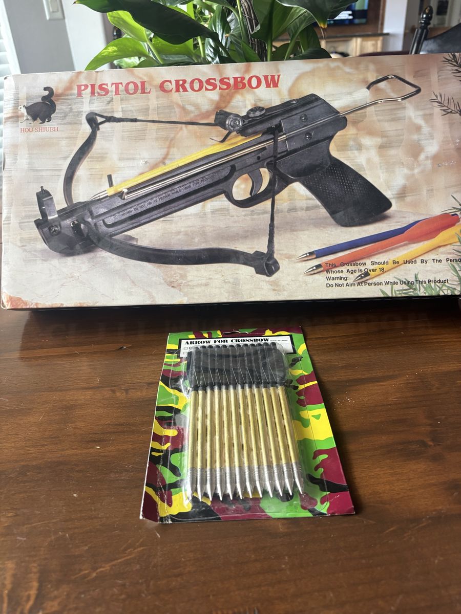 New pistol hand crossbow