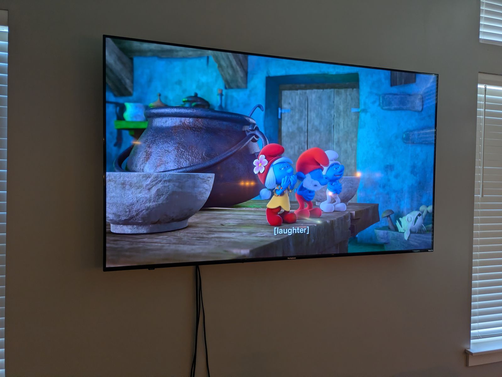 75" Westinghouse Roku 4K UHD TV + Wall Mount