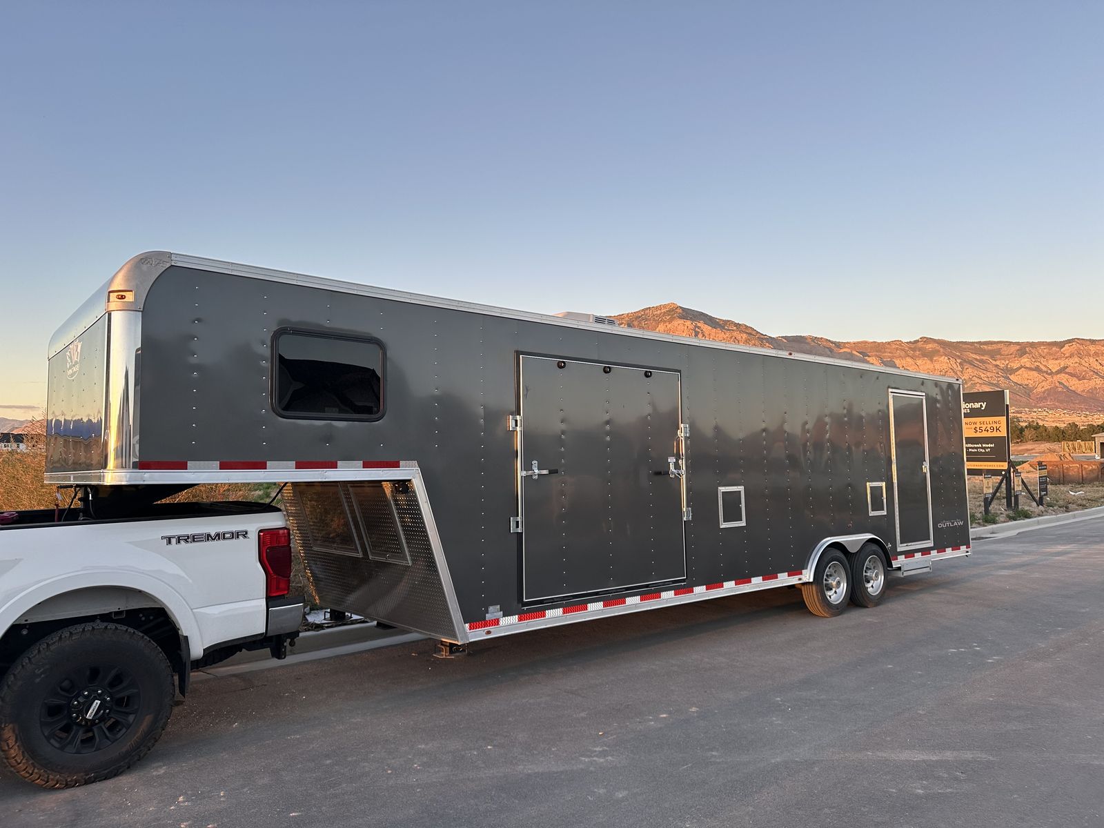 36' All Season ATV Gooseneck Trailer