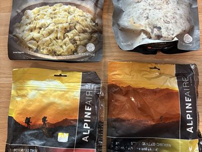Peak Refuel and Alpine Aire Backpacking Meals